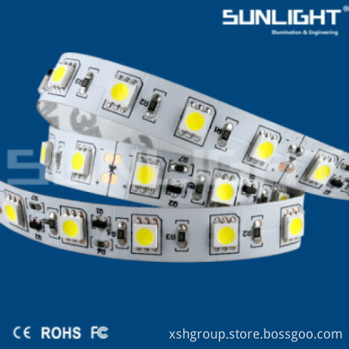 3years warranty LED tape 14.4W/m 60leds/m SMD5050